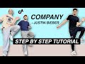 Justin Bieber - Company *STEP BY STEP TUTORIAL* (Beginner Friendly)