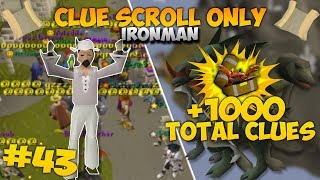 I Did 1000 Clue Scrolls! - Clue Scroll Only Ironman #43