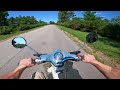 honda super cub 125 ride sound what it s like