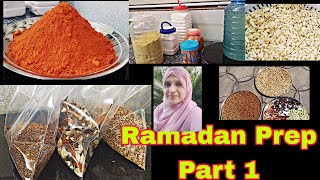 Ramadan Prep Part 1/ഒരുങ്ങാം പരിശുദ്ധ റമദാനെ വരവേൽക്കാൻ/ജോലികൾ തീർക്കേണ്ടത്  എങ്ങനെ