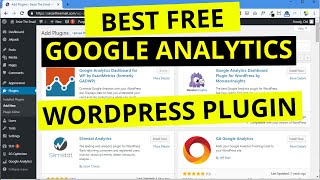 Best Free Google Analytics WordPress Plugin - GADWP