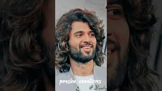 VIJAY DEVARAKONDA ATTITUDE.😈😈 || latest trending full screen whatsapp status #vdk #vijaydevarakonda