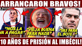 JUEVES JUSTICIA 10 AÑOS DE PRISIÓN ARRANCAN BRAVOS! OMAR NO LA DEJA PASAR, CASTIGO TOTAL A IMBÉCILES