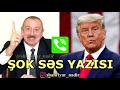 tramp və İlham Əliyevin telefon danışığı son dƏqİqƏ xƏbƏrlƏr