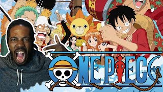 Non-Anime fan reacts to breathtaking world of One Piece (Op Intense)