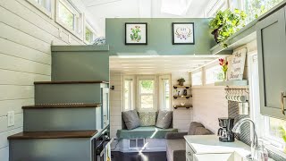 Gorgeous 29-ft. Double-Loft Tiny Home on Wheels by Thimble Homes | Living Design For A Tiny House