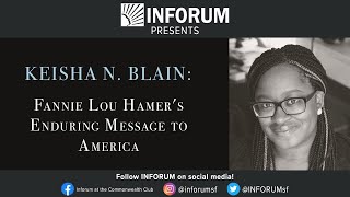 (Live Archive) Keisha N. Blain: Fannie Lou Hamer's Enduring Message to America