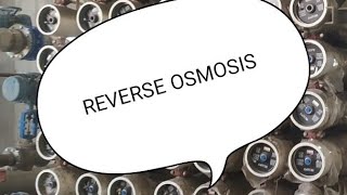 WHAT IS OSMOSIS II REVERSE OSMOSIS II MICRON CARTRIDGE FILTER II MCF II WORKING