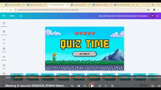 Create quiz using Canva AI tools