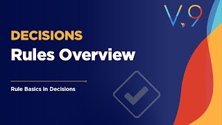 Training: Decisions Rules in 5 Minutes