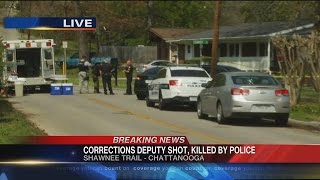 UPDATE: Chattanooga police fatally shoot Hamilton County Sheriff's Office deputy