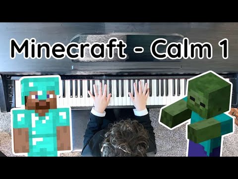 Minecraft Calm 1 Piano Cover Youtube