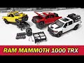 Dodge RAM Mammoth 1000 TRX Diecast Model – Spare Wheels & Equipments Included | Speedo Club