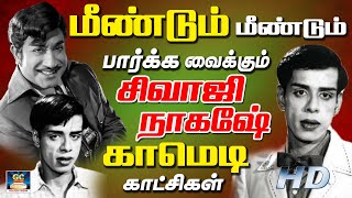 மீண்டும் மீண்டும் பார்க்க வைக்கும் சிவாஜி  நாகேஷ்  காமெடி காட்சிகள் | Comedy Scenes | HD