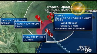 HURRICANE HARVEY:  Hurricane approaches the Texas Gulf Coast