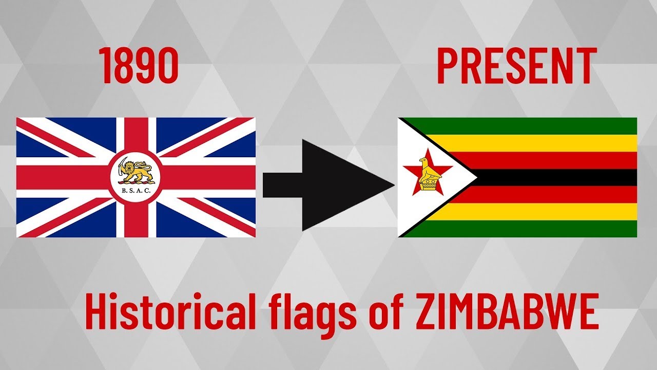 Historical Flags Of Zimbabwe Youtube