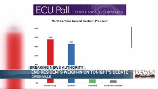 ENC RESIDENTS WEIGH-IN ON TONIGHT'S DEBATE