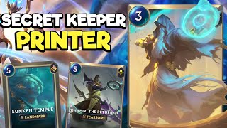 This Secret Keeper PRINTER gives you SO MANY Champions! | Legends of Runeterra