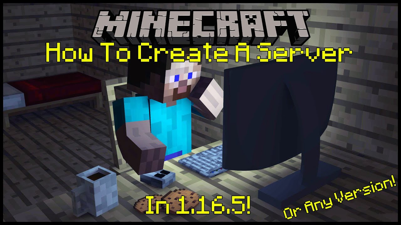 How To Create A Vanilla Minecraft Server In 2021 - YouTube