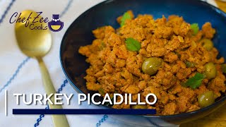 Turkey Picadillo | Ground Turkey Recipe | Cuban Recipes | Chef Zee Cooks