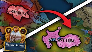 Forming BYZANTIUM... the HARD WAY in EU4?