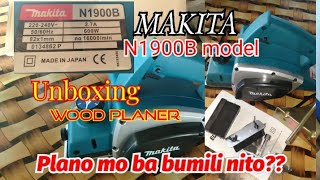 Unboxing #Makita Wood Planer #Japan made #affordable tools