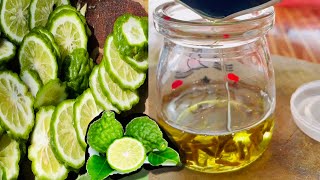 How to make bergamot oil/ របៀបធ្វើប្រេងក្រូចសើច