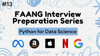 This Boolean Indexing question was asked in Google & Apple Interviews - Python for Data Science