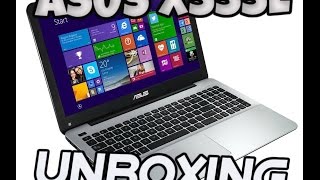 ASUS X555L Notebook Unboxing Intel core i5-4210U 1tb 4gb RAM