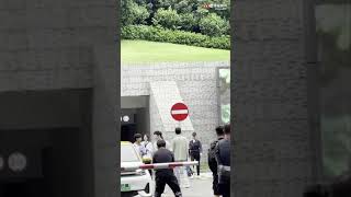 0628 Fancam of Zhou Ye, Gong Jun, DIng Zhen, Huang Xiaoming \u0026 Yao Anna walking towards cars