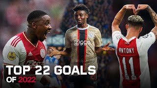 TOP 22 GOALS of 2022! 🎰 | Bergwijn, Antony & many more!