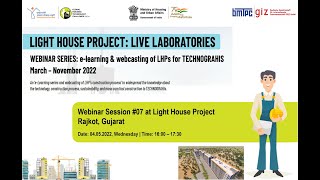 E learning session \u0026 webcasting of LHP construction process at Rajkot site