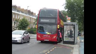 E400H BAE Euro 6 Stagecoach London (NEW Logo) 12325 SL14LNP District and H\u0026C Arrived at Mile End Stn