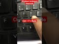 Windows keyboard shortcuts | Ctrl+Y #techpandian #trending #youtubeshorts #shorts #windows #viral