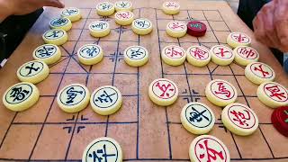 太原街头象棋，胆战心惊的手法，运子如神的高手，套路绝杀泣鬼神