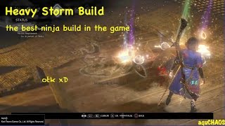 Nioh Heavy Storm Build (1.09-1.13): The Best Ninja Build!