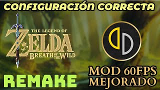 Configuración correcta Zelda breath of the wild | Mod 60fps (arregla las cinemát