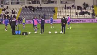 Anorthosis Famagusta Vs PAEEK │Προθέρμανση ομάδας!