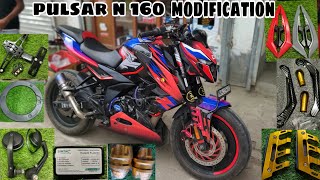 Pulsar n160 full modification accessories available| All India delivery| modified n160