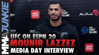 Mounir Lazzez eyes future in three weight classes | UFC on ESPN 20 media day