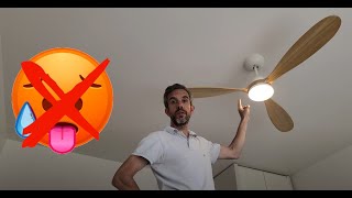 Comment installer un ventilateur de plafond pour mieux supporter la canicule ?