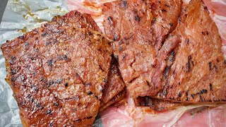 The most unique BAK KWA (pork jerky) in Singapore! People queue long time for this!