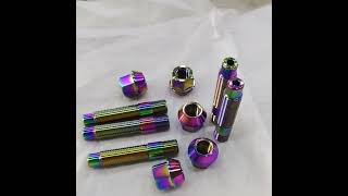 Titanium stud kit #titanium #automobile #racing