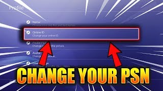 WHAT HAPPENS WHEN YOU CHANGE YOUR PSN on PLAYSTATION? (PSN NAME CHANGE ID TUTORIAL)