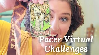 NEW! Virtual Fitness Challenge / PACER FITNESS CHALLENGE Review \u0026 Medal Reveal