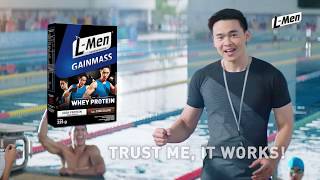 Iklan L-Men 2018 | Gain Mass: Get Bigger