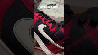 What do you think about the Tartan Plaid BUR? #Memphis #Sneakerhead #Nike #Dunk #Unboxing #Viral