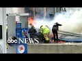 Firefighter trapped in Michigan convenience store fire