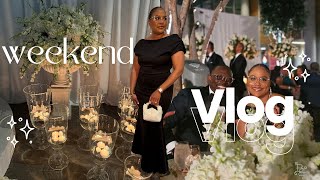 Black-Tie Wedding, Valentine’s Party Prep \u0026 Weekend Reset | Mom Life Vlog | DITL| Managing It All