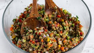 The Most Delicious Lentil Salad Recipe Ever Made